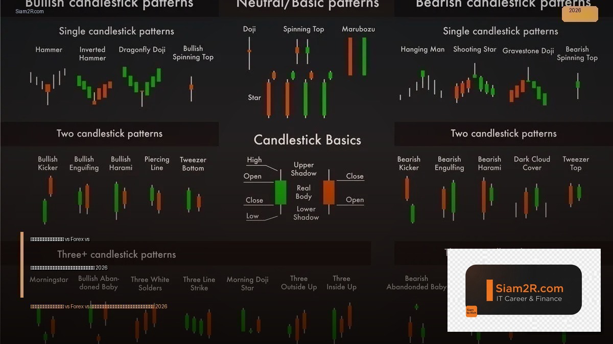 การลงทุนทองคำ vs Forex vs หุ้นเปรียบเทียบครบทุกมิติ 2026