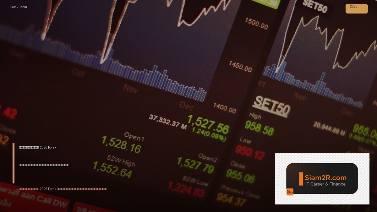 เริ่มต้นลงทุน 2026 Forex หุ้นคริปโตทองคำคู่มือฉบับมือใหม่