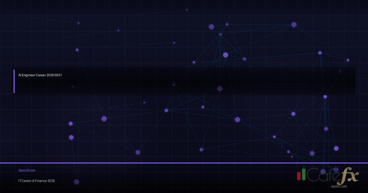 AI Engineer เรียนอะไรบ้าง เส้นทางอาชีพในไทย