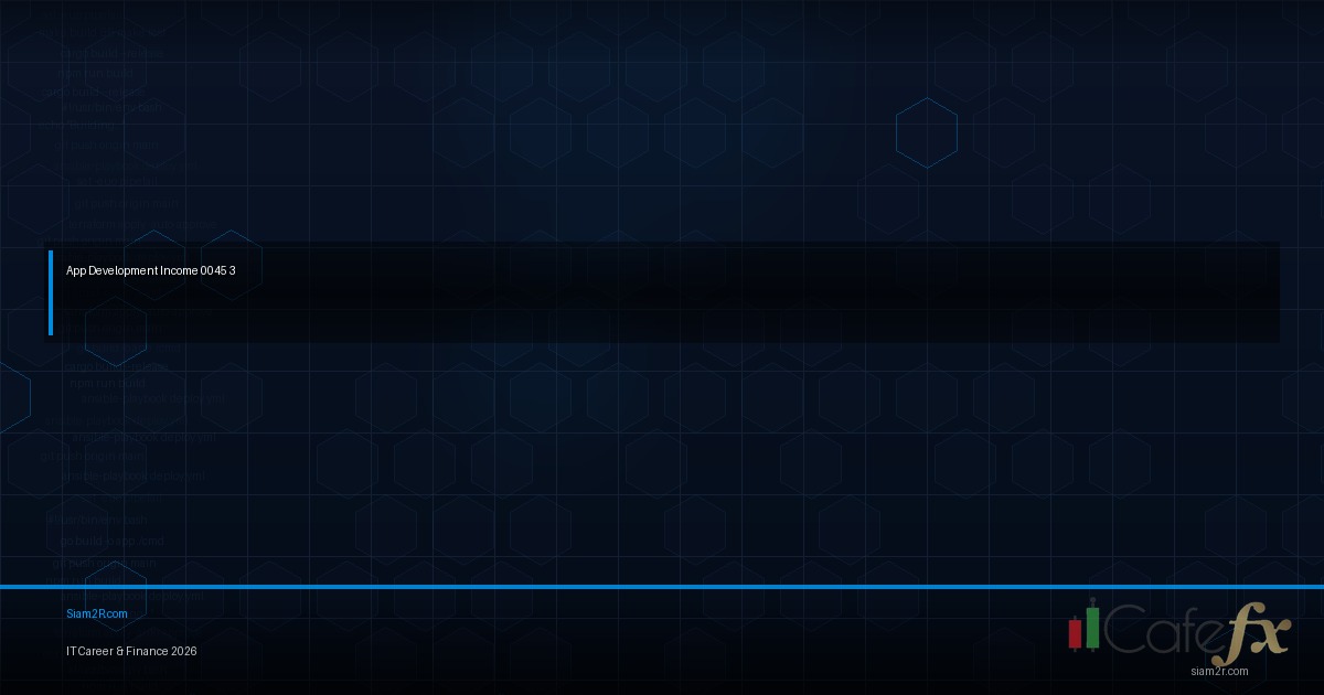 App Developer หาเงินจากแอพได้กี่ทาง
