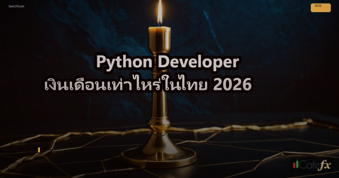 Python Developer เงินเดือนเท่าไหร่ในไทย 2026