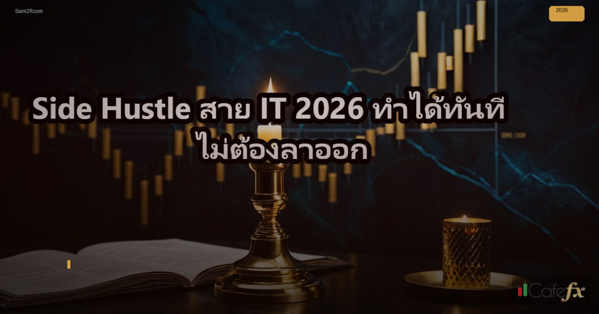 Side Hustle สาย IT 2026 ทำได้ทันที ไม่ต้องลาออก