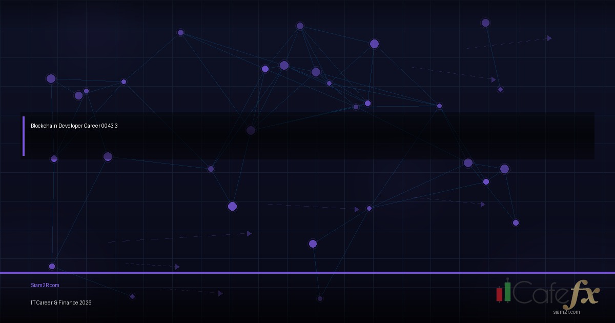 Blockchain Developer รายได้เท่าไหร่ ตลาดงานเป็นยังไง
