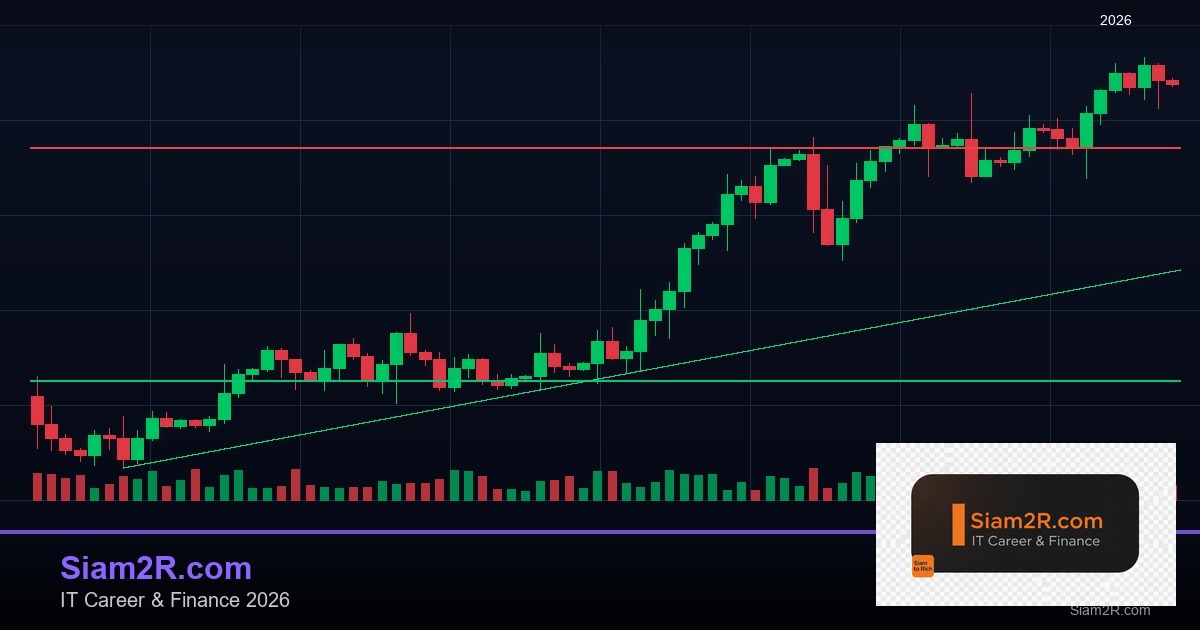 Parabolic SAR: วิธีใช้ Parabolic Stop and Reverse หาจุดกลับตัว