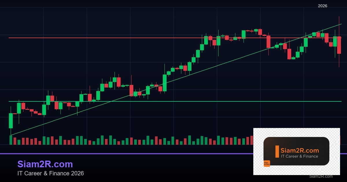 Forex Trendline ลากเส้นเทรนด์ถูกต้อง เทรดตามเทรนด์ 2569