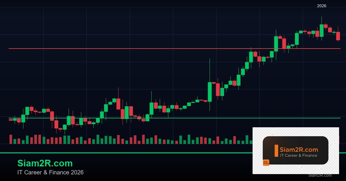 Forex Pennant Pattern รูปแบบธงสามเหลี่ยม 2569