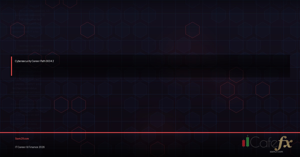 Cybersecurity เริ่มเรียนจากตรงไหน สาย IT ต้องรู้