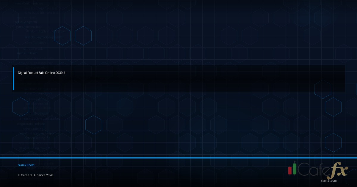 ขาย Digital Product จากศูนย์ถึงรายได้หลักหมื่น