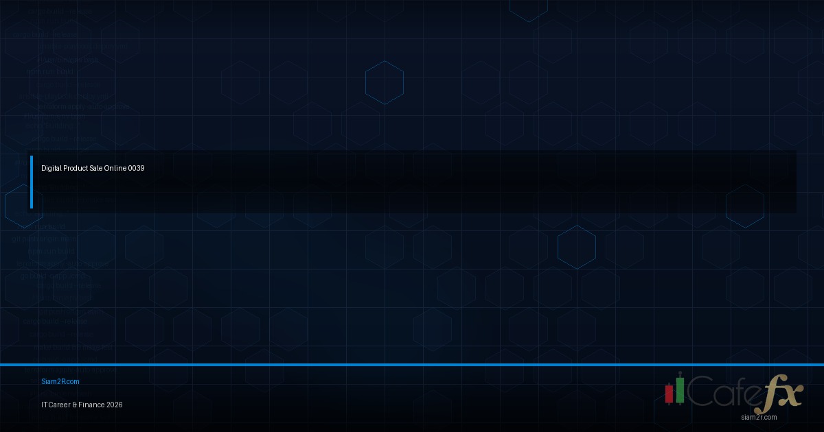 ขาย Digital Product ออนไลน์ สร้างรายได้แบบ Passive