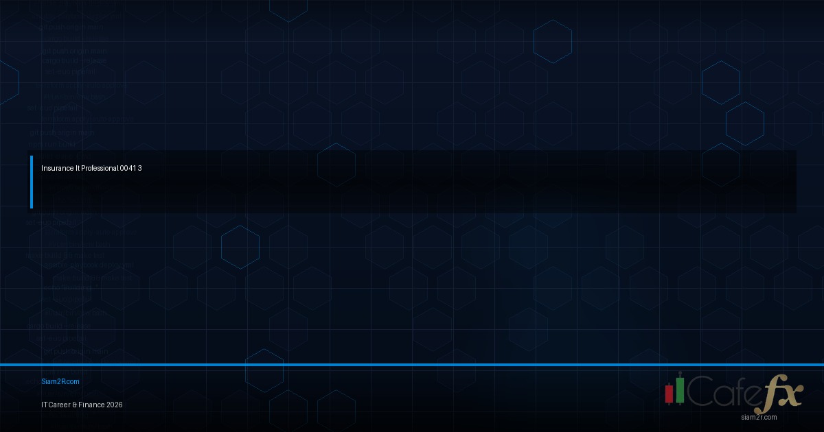 ประกัน IT Professional ควรมีประกันอะไร ลดภาษีได้ด้วย