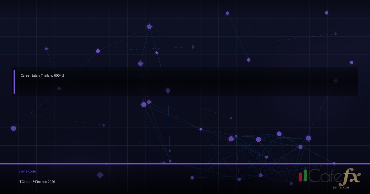 เงินเดือน IT ในไทย 2026 สายไหนได้เท่าไหร่