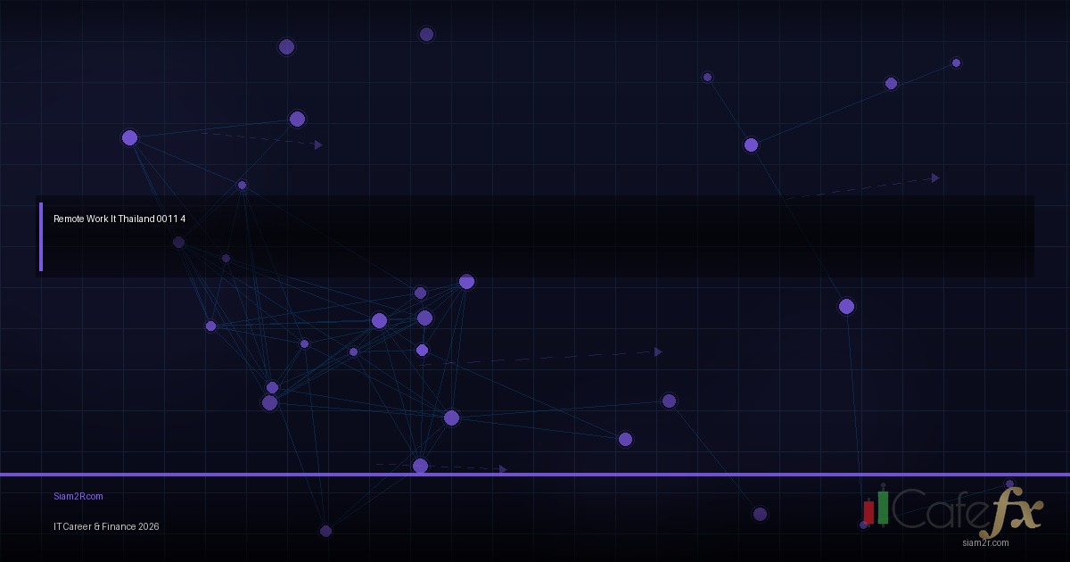 Work from Anywhere ชีวิต IT ที่ไม่ต้องเข้าออฟฟิศ