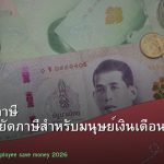 ลดหย่อนภาษี คู่มือประหยัดภาษีสำหรับมนุษย์เงินเดือน 2026