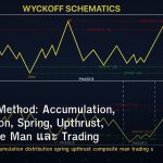 Wyckoff Method: Accumulation, Distribution, Spring, Upthrust, Composite Man และ Trading Schematics