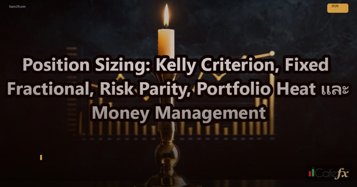 Position Sizing: Kelly Criterion, Fixed Fractional, Risk Parity, Portfolio Heat