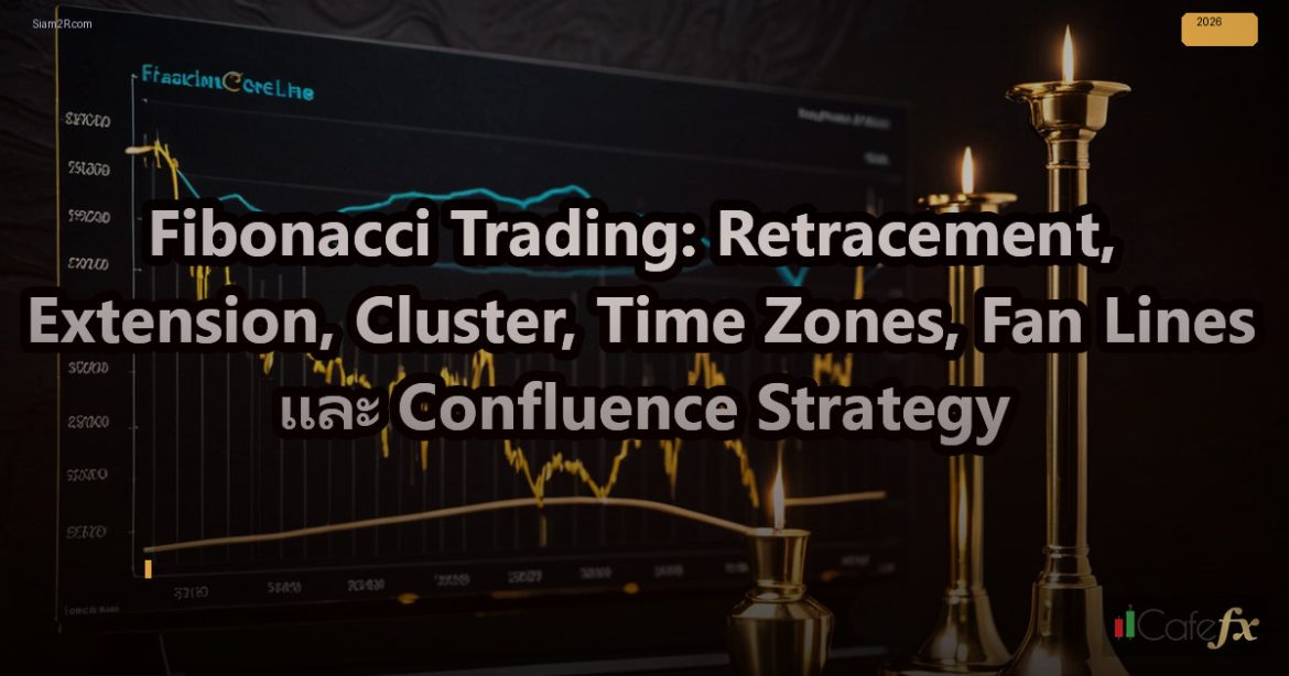 Fibonacci Trading: Retracement, Extension, Cluster, Time Zones, Fan Lines และ Co