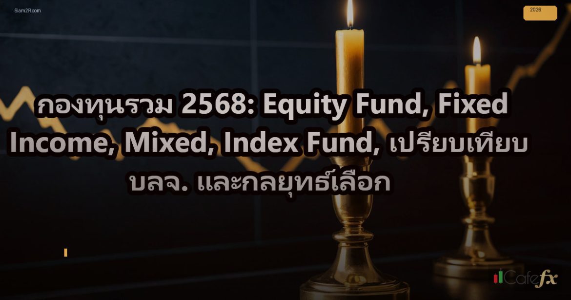 กองทุนรวม 2568: Equity Fund, Fixed Income, Mixed, Index Fund, เปรียบเทียบ บลจ. แ