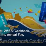 บัตรเครดิต 2568: Cashback, Miles, Points, Annual Fee, วิธีใช้ให้คุ้ม และเปรียบเทียบบัตร