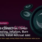 Tokenomics Deep Dive: Token Supply, Vesting, Inflation, Burn Mechanisms, Value Accrual และ Token Design