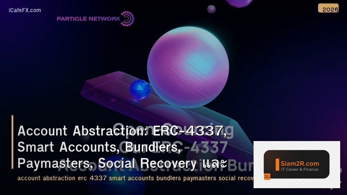 Account Abstraction: ERC-4337, Smart Accounts, Bundlers, Paymasters, Social Reco