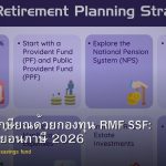 วางแผนเกษียณด้วยกองทุน RMF SSF: คู่มือลดหย่อนภาษี 2026
