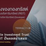 Real Estate Investment Trust: ลงทุน REIT ปันผลสม่ำเสมอ