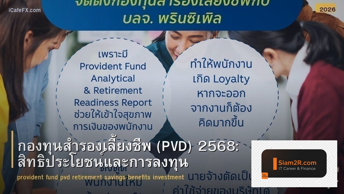 กองทุนสำรองเลี้ยงชีพ (PVD) 2568: สิทธิประโยชน์และการลงทุน