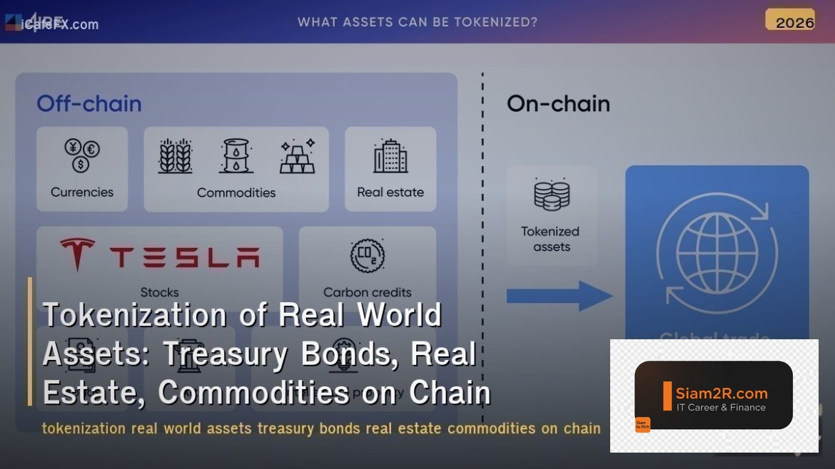 Tokenization of Real World Assets: Treasury Bonds, Real Estate, Commodities on C
