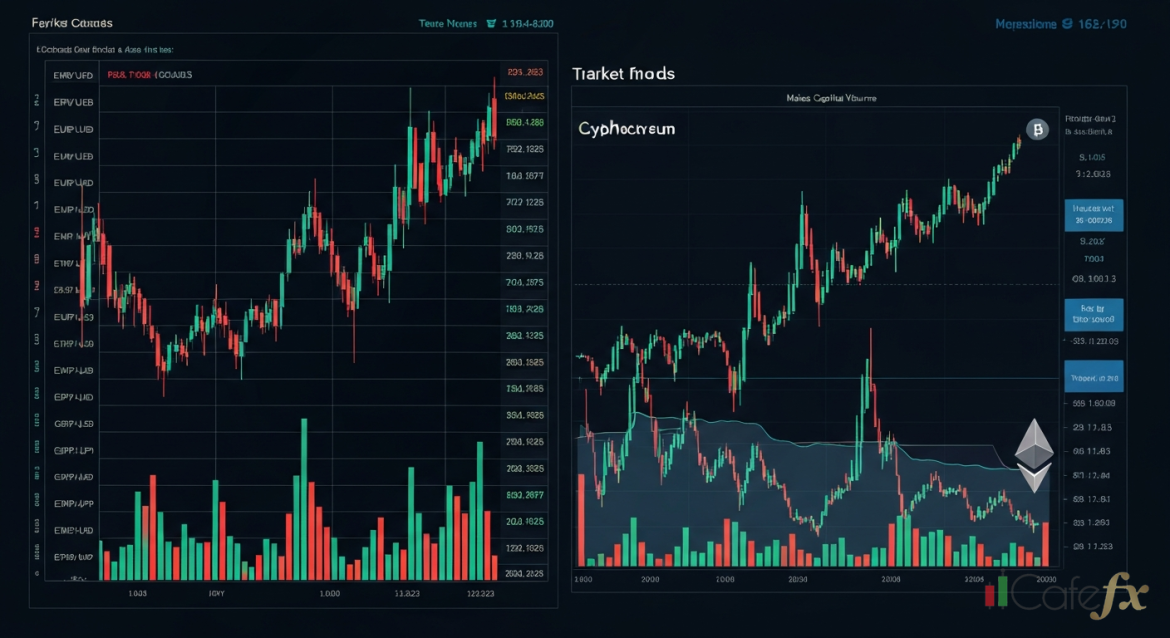 Forex กับ Crypto: ต่างกันอย่างไร เลือกเทรดตลาดไหนดี 2026