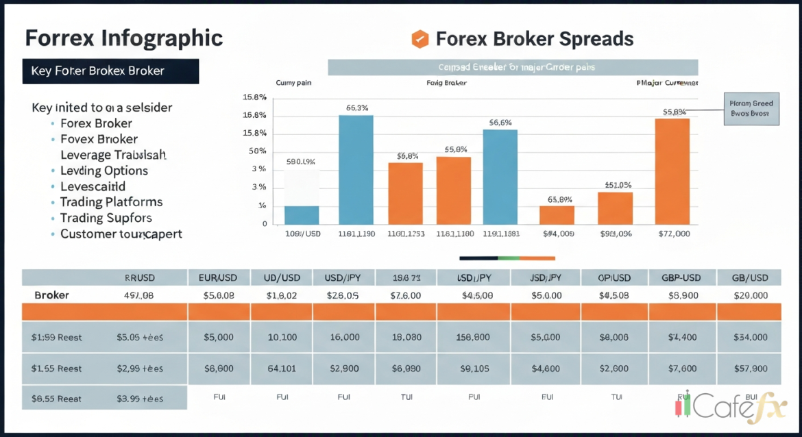 Forex Broker Spread เปรียบเทียบ: เลือกโบรกเกอร์ที่ Spread ดีที่สุด 2026
