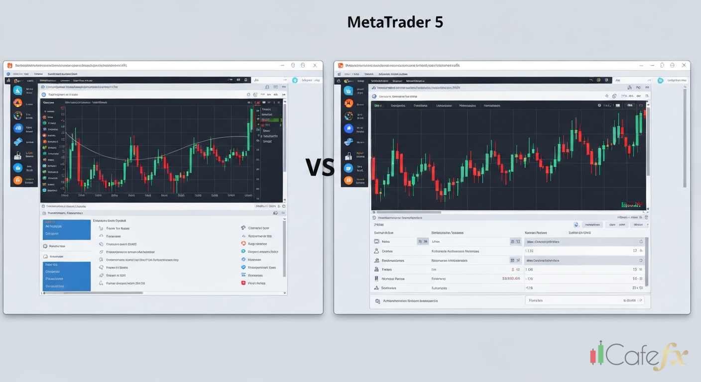 MetaTrader 4 vs MetaTrader 5: ใช้ MT4 หรือ MT5 ดีกว่า 2026