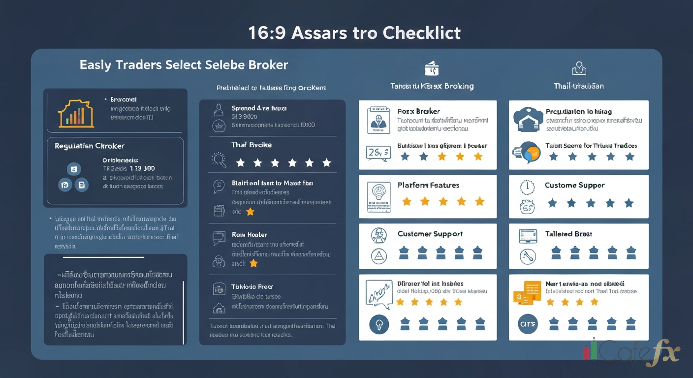Forex Broker: วิธีเลือกโบรกเกอร์ Forex ที่ดีสำหรับเทรดเดอร์ไทย