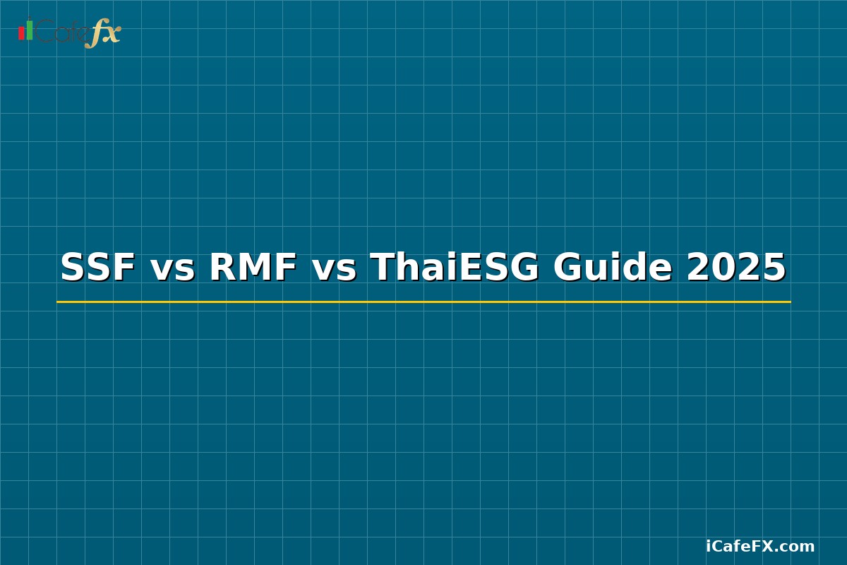 SSF vs RMF vs ThaiESG เปรียบเทียบความแตกต่าง 2568