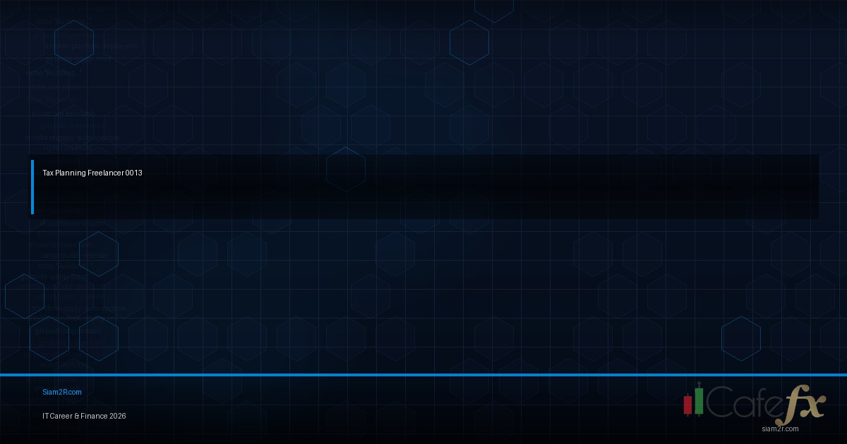 วางแผนภาษี Freelancer IT ลดภาษีได้เท่าไหร่
