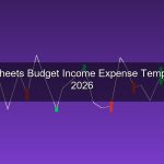 วิธีทำบัญชีรายได้-รายจ่ายด้วย Google Sheets 2026 Template ฟรี