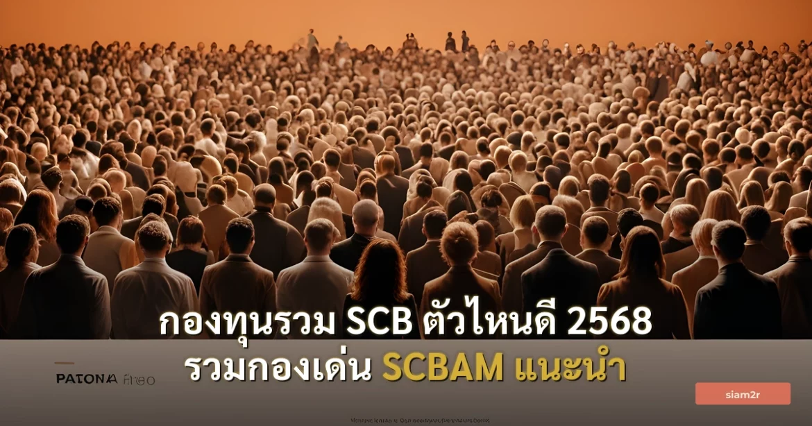 ภาพประกอบสำหรับบทความกองทุนรวม SCB ตัวไหนดี 2568 รวมกองเด่น SCBAM แนะนำ