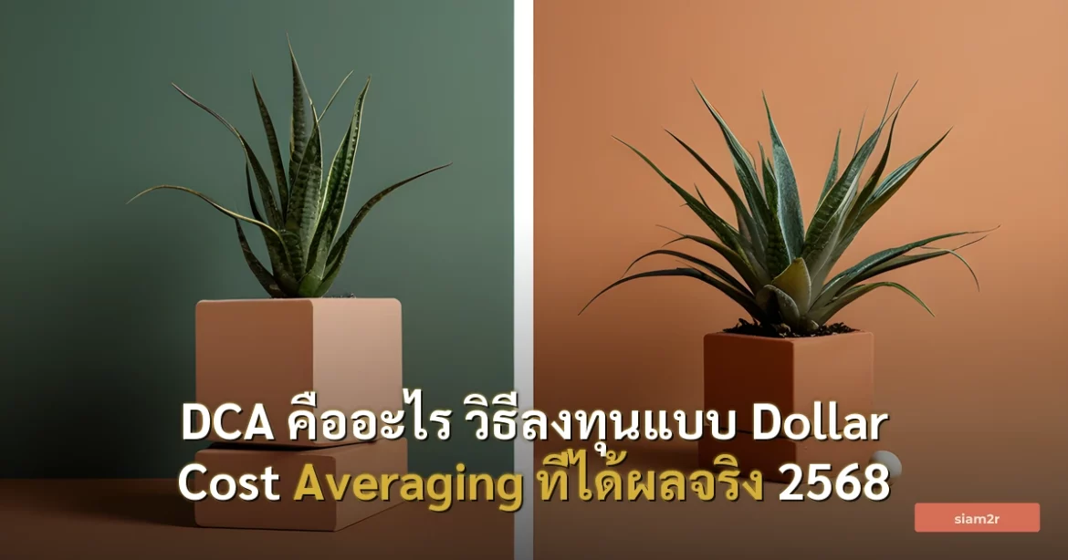 ภาพประกอบสำหรับบทความDCA คืออะไร วิธีลงทุนแบบ Dollar Cost Averaging ที่ได้ผลจริง 2568