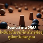 ประกันสังคม 2568 สิทธิประโยชน์ที่คนไทยต้องรู้ คู่มือฉบับสมบูรณ์