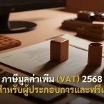 ภาษีมูลค่าเพิ่ม (VAT) 2568 คู่มือสำหรับผู้ประกอบการและฟรีแลนซ์