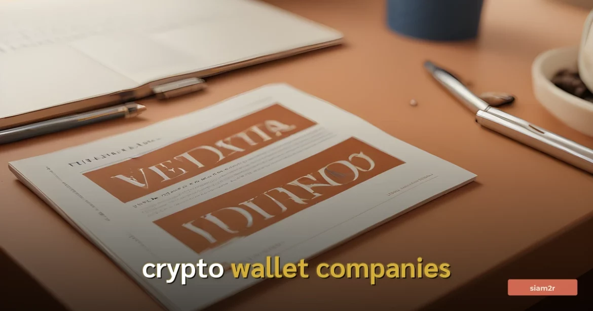 ภาพประกอบสำหรับบทความcrypto wallet companies