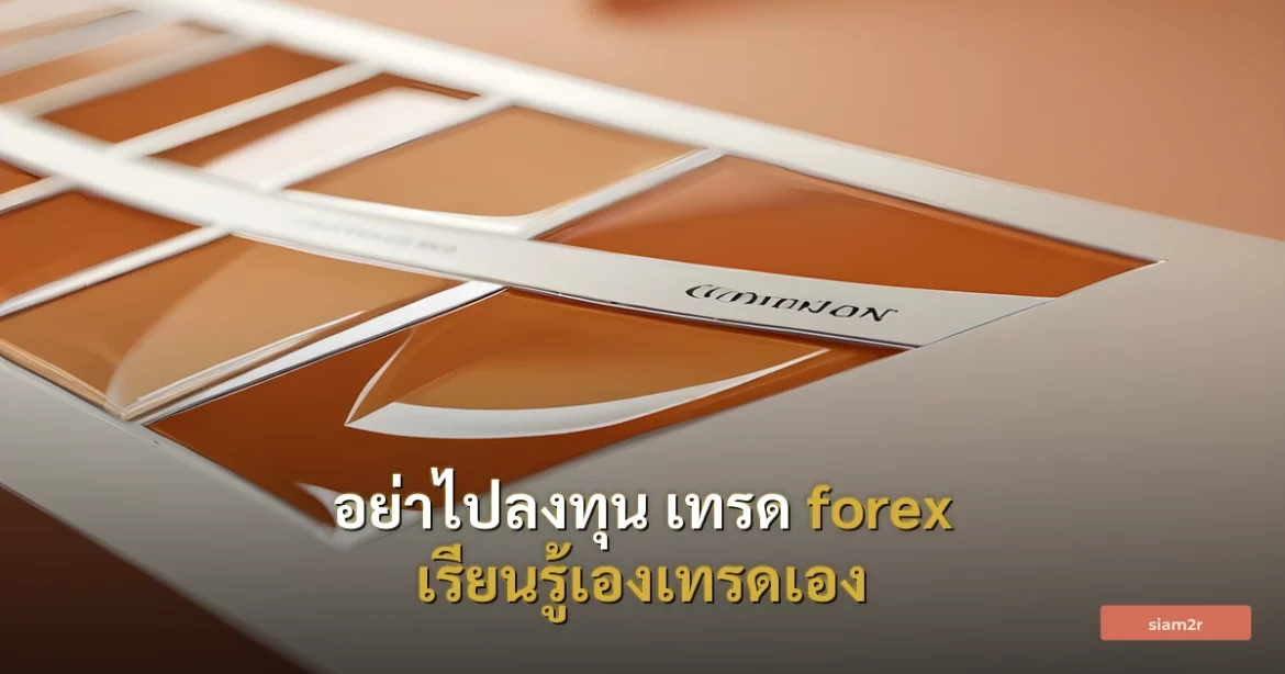 ภาพประกอบสำหรับบทความอย่าไปลงทุน เทรด forex เรียนรู้เองเทรดเอง